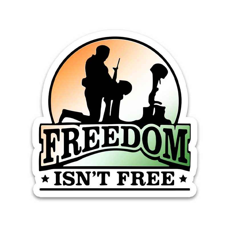 Freedom Isn't FREE Bumper Sticker | STICK IT UP