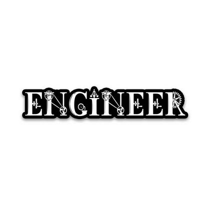 The Mighty ENGINEER Bumper Sticker | STICK IT UP