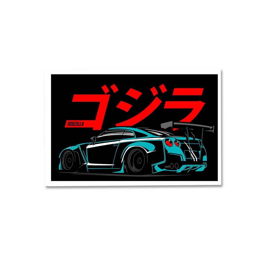 Godzilla Supreme Sticker | STICK IT UP