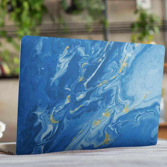 Marble Blue Laptop Skin | STICK IT UP